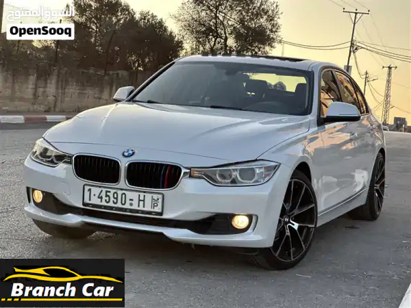 BMW 320i 2015/2016 الفئة الثالثة - أبيض عاجي فاخر (رام الله)...