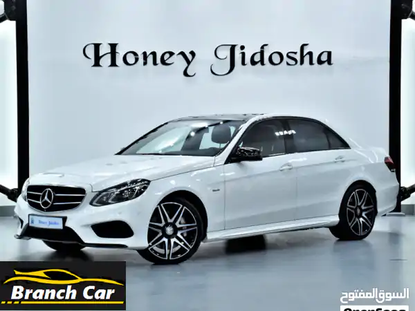 Mercedes Benz E500 ( 2016 Model ) in White Color GCC Specs