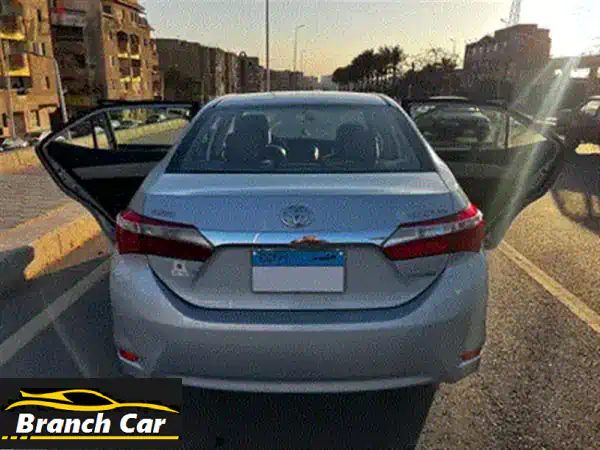 امتلك الأسطورة: تويوتا كورولا 2015 خليجي XLI - اعتمادية، فابريكا جزئية، رخصة سارية!