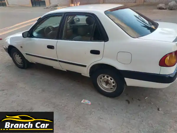 فرصة ذهبية بطنطا: تويوتا كورولا 1999 مانيوال 1300cc - دواخل فابريكة وتكييف ثلاجة!