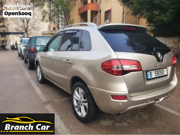 جيب رينو كوليوس 2012 4WD للبيع في بيروت | دفع رباعي، بانوراما، مالك واحد | بسعر مغرٍ!