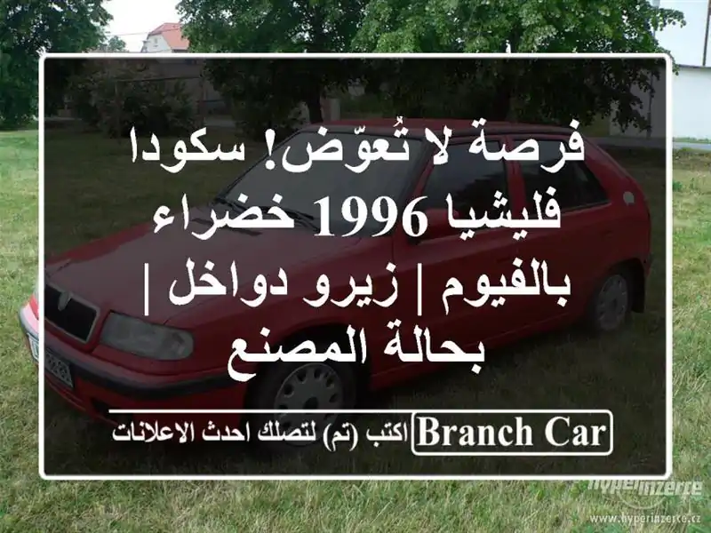 فرصة لا تُعوّض! سكودا فليشيا 1996 خضراء بالفيوم |...