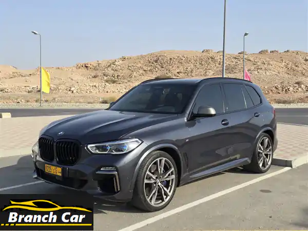 BMW X5 M50i 2021 للبيع مسقط: قوة V8 خليجية فل أوبشن | 38 ألف كم