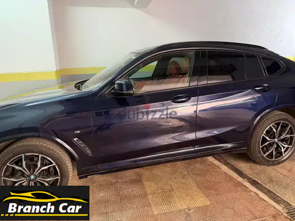 BMW X4 2024 الفاخرة: فابريكا بالكامل وعداد 38 ألف كم فقط...