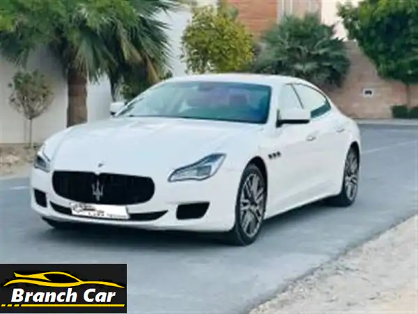 مازيراتي كواتروبورتي 2014 بيضاء: فخامة الأداء...