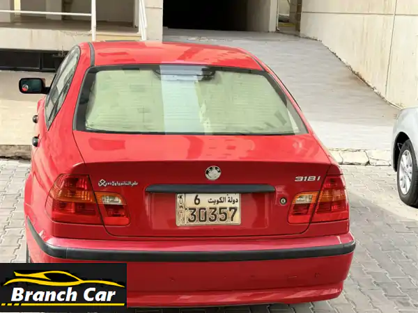 فرصة ذهبية: BMW 318i 2005 بحالة الوكالة - عداد 80 ألف كم...