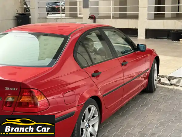 فرصة ذهبية: BMW 318i 2005 بحالة الوكالة - عداد 80 ألف كم فقط! فحص شامل (مبارك الكبير)