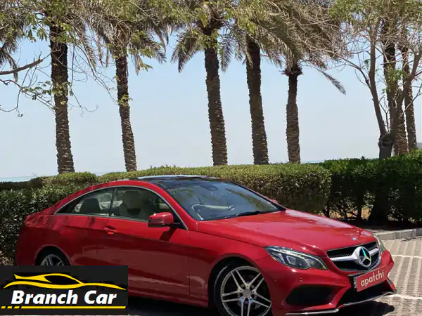 امتلك الفخامة بسعر استثنائي: مرسيدس E250 2014 حمراء...