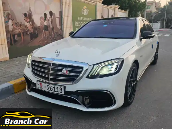 فرصة استثنائية: مرسيدس S63 AMG موديل 2020 للبيع | ماكينة وكالة جديدة بالكامل! مواصفات خليجي