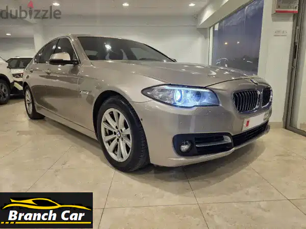حصريًا: BMW 520i 2016 الذهبية الفاخرة للبيع | أداء...