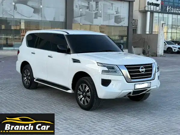 فرصة ذهبية: نيسان باترول 2020 XE أبيض وكالة قطر | 7 مقاعد...