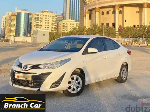فرصة ذهبية: تويوتا يارس 2019 1.5L E | بحالة ممتازة...