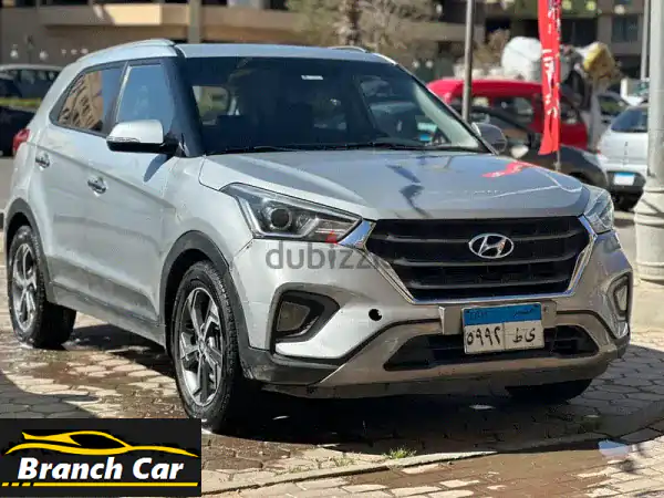 هيونداي كريتا  حالة نادرة  اعلي فئة فتحة سقف...