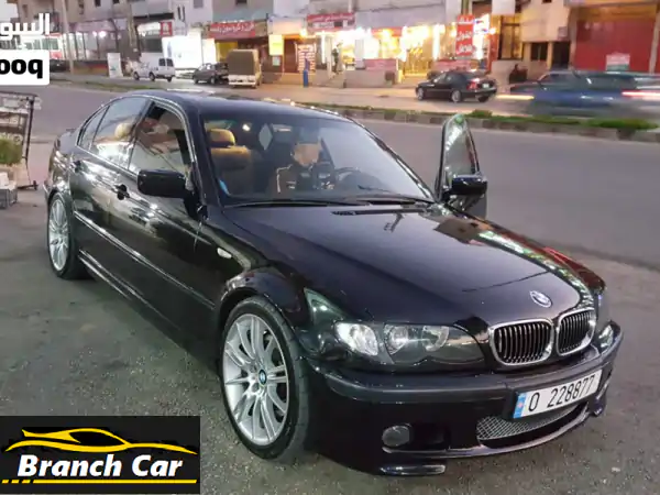 فرصة استثنائية: BMW 330i SMG 2003 فل أوبشن نظيفة جداً | 90 ألف كم | المتن | بسعر $8000!