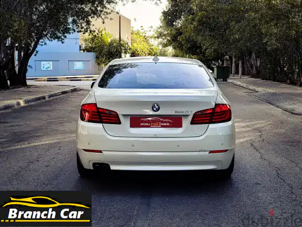 امتلك الفخامة! BMW 520i موديل 2013 للبيع بالبحرين - مسجلة ومؤمنة لغاية 2027