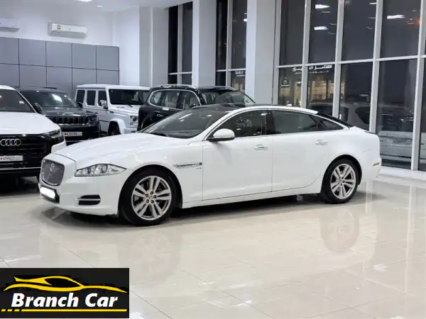 جاغوار XJ 2014 أبيض فاخرة (فل أوبشن) - تجربة قيادة...