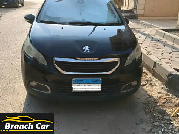 بيجو 2008 موديل 2015 للبيع | أسود فابريكة بحالة ممتازة | Peugeot 2008 مستعملة