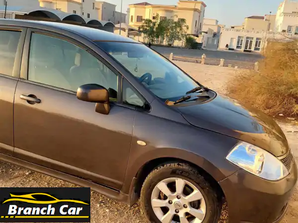 فرصة بالريان: نيسان تيدا 2008 هاتشباك | اقتصادية | استخدام سيدة | فحص كامل | 8000 ريال