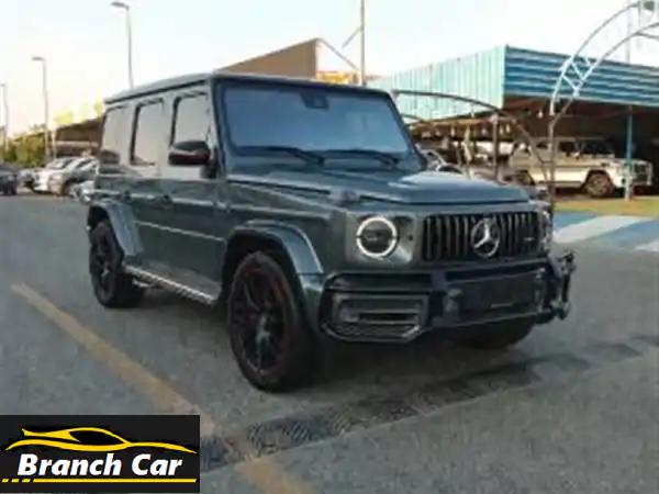 مرسيدس G63 AMG V8 2019 للبيع | قوة 577 حصان | رمادي/أحمر |...