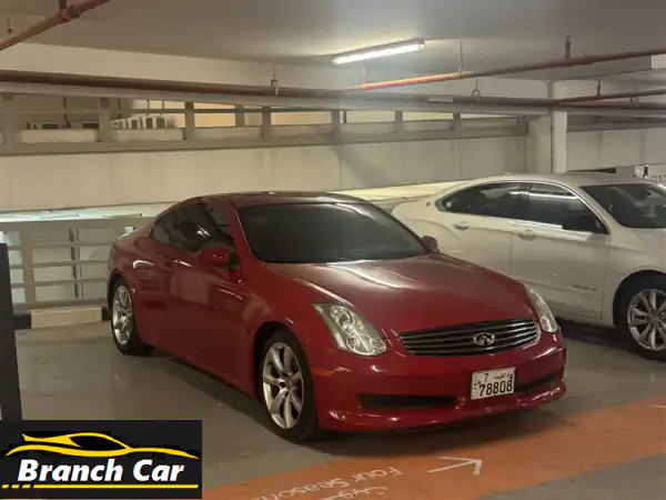 للبيع إنفينيتي G35 كوبيه 2007 خليجي | 94 ألف كم | حالة...