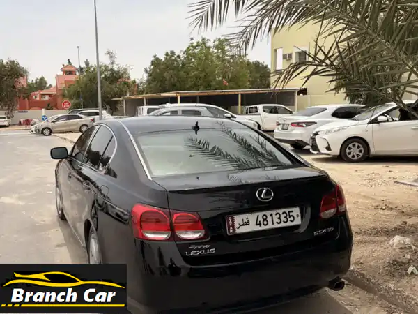 فرصة لا تُعوَّض: لكزس GS 430 موديل 2006 (فل أوبشن) للبيع في قطر – قوة V8 وفخامة لا تضاهى!