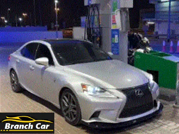 للبيع لكزس is250 f sport أصل موديل 2014 نظيف جدا مطلوب 30