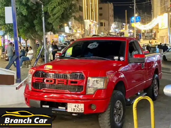 قوة أمريكية تتحمل! فورد F-150 XLT موديل 2009 – حمراء،...