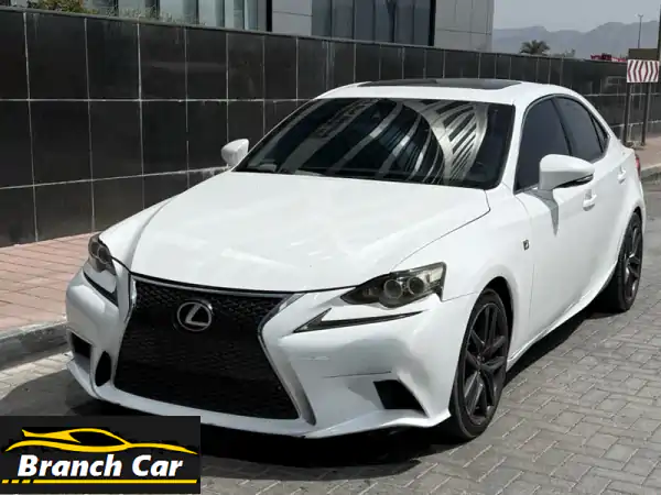 لكزس IS 350 F Sport 2014 للبيع: أداء فائق وفخامة لا تضاهى...