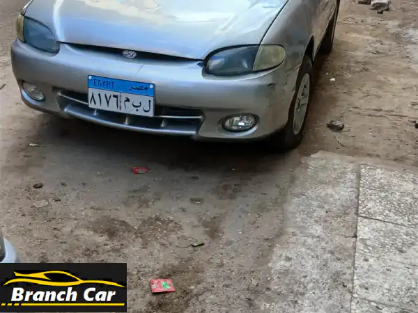 هونداي اكسنت ⁦2003⁩/ ⁦1300⁩سي سي رخصة سنتين ونص مرور دسوق