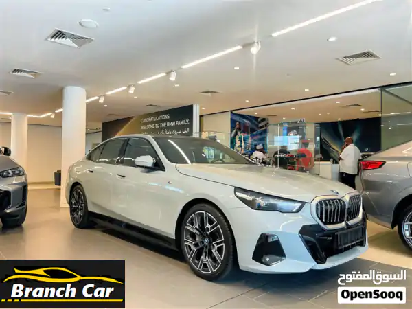 BMW i5 2024 كهربائية جديدة | M Sport | وكالة الجنيبي عمان | ضمان الوكالة
