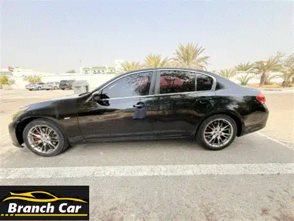 فرصة ذهبية بأبوظبي: إنفنتي G25 S 2012 – رياضية، فاخرة، وجاهزة للانطلاق!