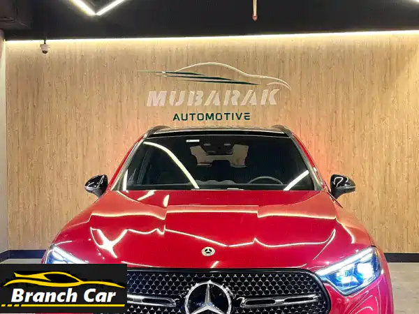 مرسيدس بنز GLC 300 موديل 2024 حمراء | SUV فاخرة بمسافة 4000...