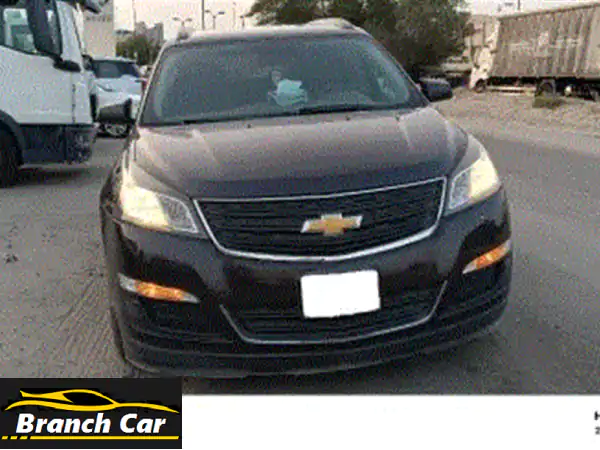 سيارة شفروليه ترافيرس موديل 2015 ls بحالة نظيفة...