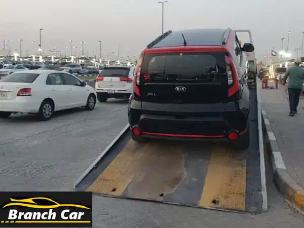 للبيع في عجمان سيارة كيا سول خليجي ماشية 180...