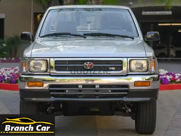 تويوتا بيك اب 1992 ديلوكس 4x4: الأسطورة الحية! شاملة كل الملحقات الأصلية ووسادة هوائية