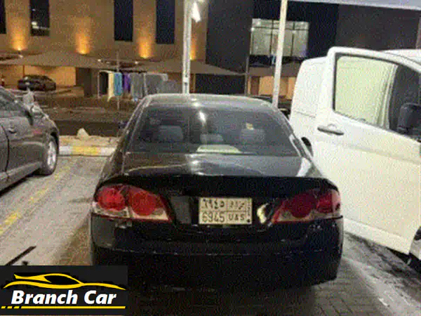 هوندا سيفيك 2006، السيارة مرت شوشة كاملة في ورشة...